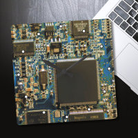 Macro Placa de Circuito Azul | Foto de PCB