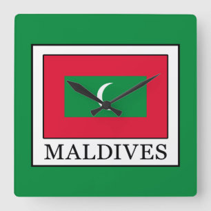 Reloj Cuadrado Maldivas