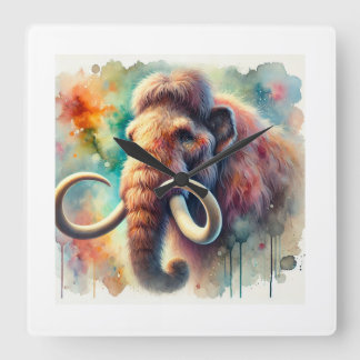 Reloj Cuadrado Mammoth Serenity 060824AREF142 - Watercolor