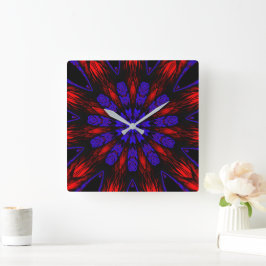 Reloj Cuadrado Mandala Suroeste Hippie Boho Moda Bohemias