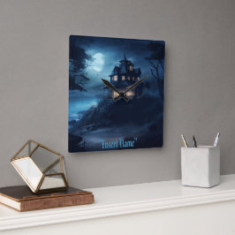 Reloj Cuadrado Mano del borde del océano