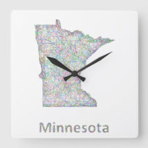 Mapa de Minnesota