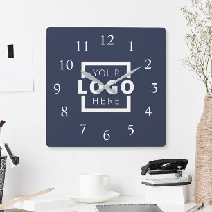 Reloj Cuadrado Marca promocional del logotipo de la empresa perso