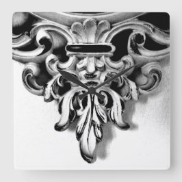 Reloj Cuadrado Marco francés