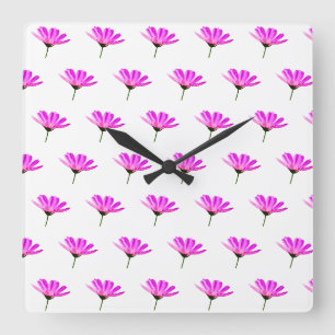 Reloj Cuadrado Margarita Rosa