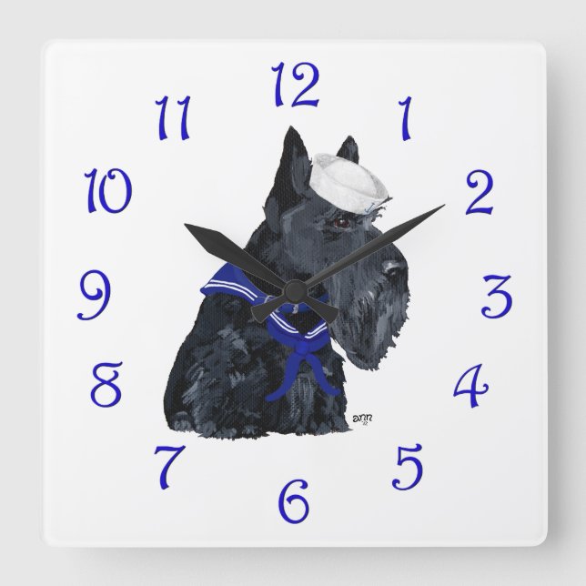 Reloj Cuadrado Marinero Scottie (Anverso)