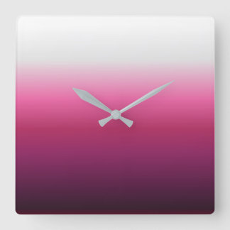 Reloj Cuadrado maroon maroon marsala burgundy de moda