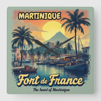 RELOJ CUADRADO MARTINIQUE