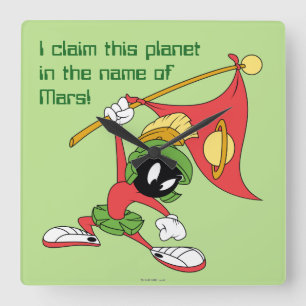 Reloj Cuadrado MARVIN THE MARTIAN™ Claing Planet