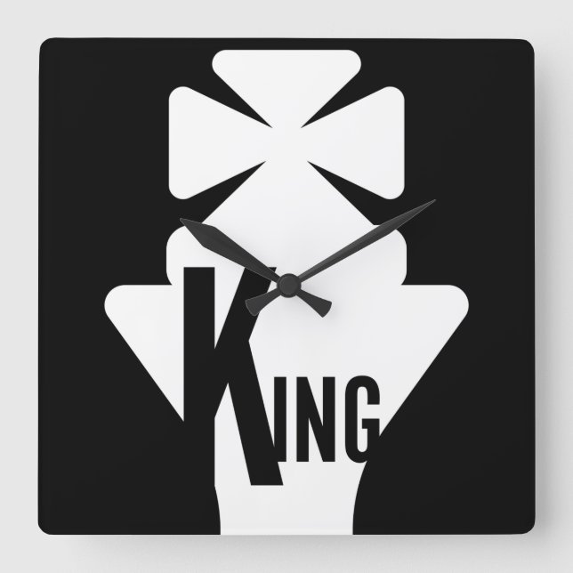 RELOJ CUADRADO MASANSER CHESS ORIGINAL (Anverso)