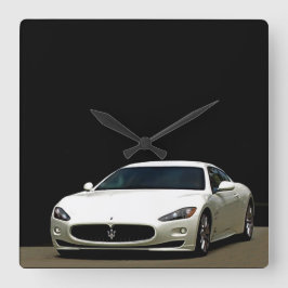 Reloj Cuadrado Maserati GranTurismo CLOCK