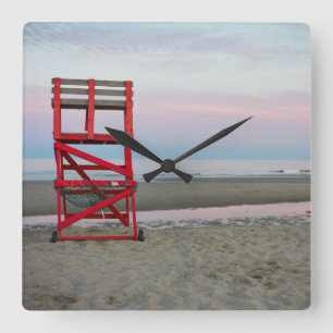 Reloj Cuadrado Massachusetts, Gloucester, Good Harbour Beach