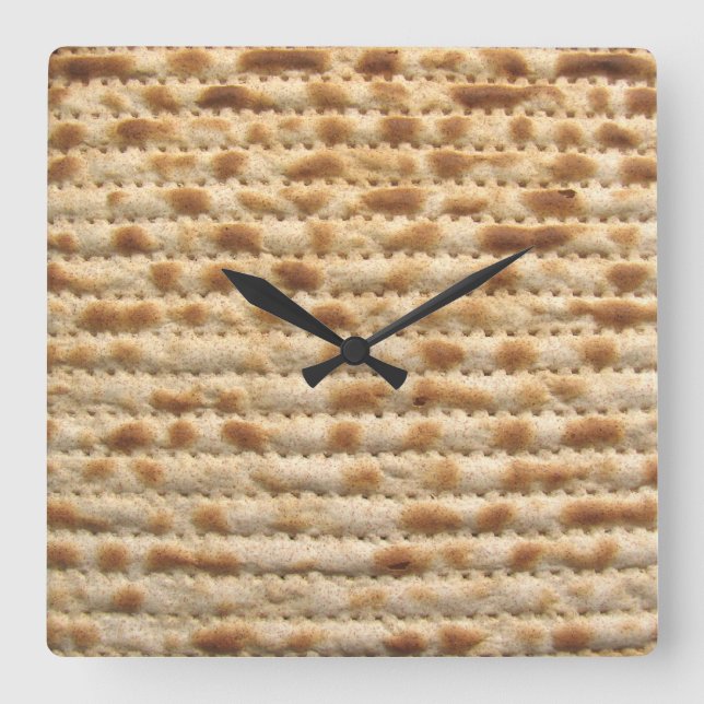Reloj Cuadrado Matzah (Anverso)