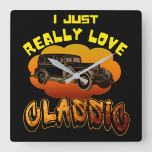 Reloj Cuadrado me encanta el clásico 