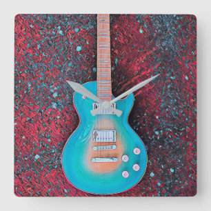 Reloj Cuadrado Mejor guitarrista de la historia