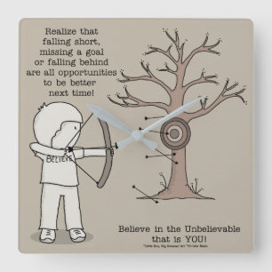 Reloj Cuadrado Mejor la próxima vez