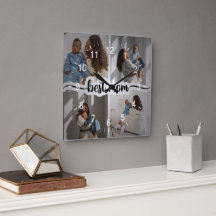 Mejor Mamá Personalizada 4 Collage de fotos