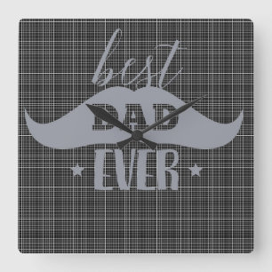 Reloj Cuadrado Mejor Papá Nunca