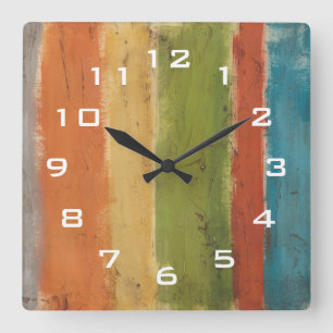 Reloj Cuadrado Mesa Strata I