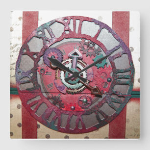 Reloj Cuadrado "MetalFACE"
