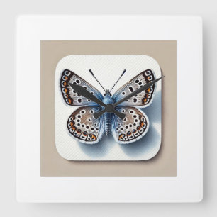 Reloj Cuadrado Metalmark Butterfly 080824IREF240 - Watercolor
