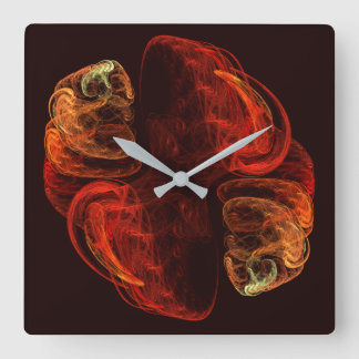 Reloj Cuadrado Metamorfosis Resumen Plaza de Arte