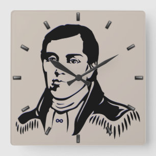 Reloj Cuadrado Metis Hero Clock Metis Leader Cuthbert Grant Clock