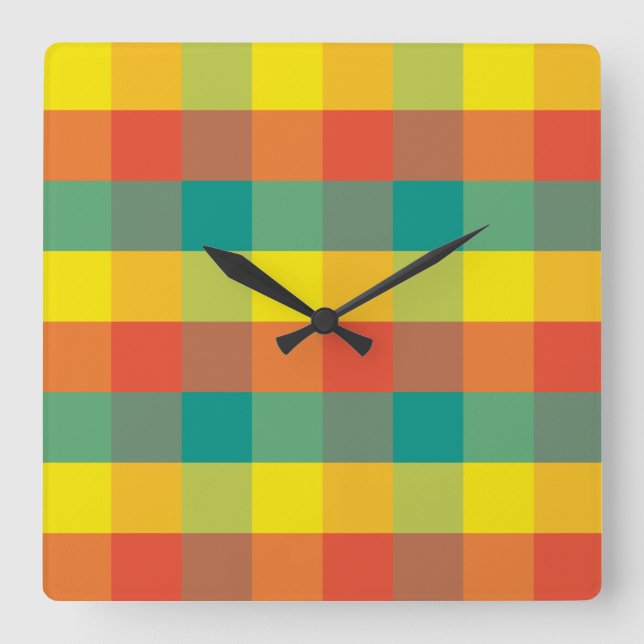 Reloj Cuadrado México Plough (Anverso)