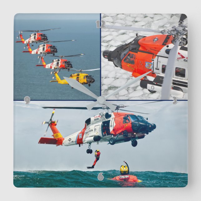 RELOJ CUADRADO MH-60T JAYHAWK (Anverso)