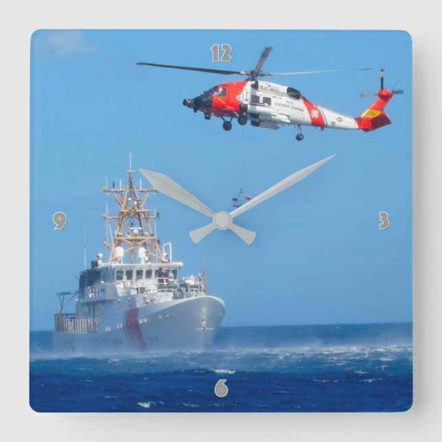 RELOJ CUADRADO MH-60T JAYHAWK (Anverso)