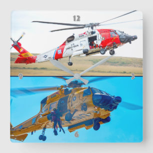 RELOJ CUADRADO MH-60T JAYHAWK
