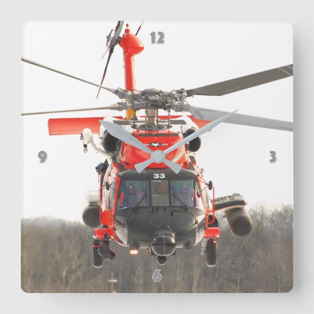 RELOJ CUADRADO MH-60T JAYHAWK (Anverso)