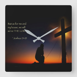 Reloj Cuadrado Mi casa