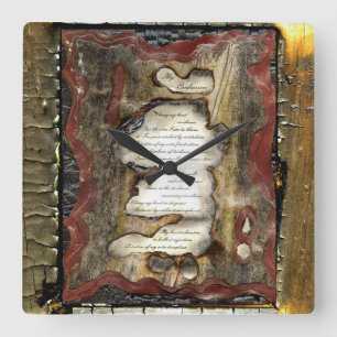 Reloj Cuadrado Mi confesión