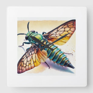 Reloj Cuadrado Micurus dorsal view 200824IREF213 - Watercolor