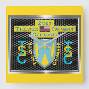 Reloj Cuadrado Mighty 21st Theater Sustainment Command