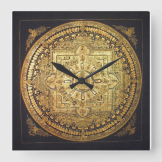 Reloj Cuadrado Mil blindados Avalokiteshvara Mandala