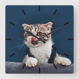 Reloj Cuadrado Milu Cat