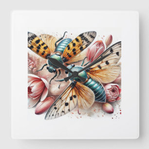 Reloj Cuadrado Mimapomecyna 061024IREF249 - Watercolor