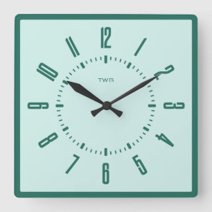 Reloj Cuadrado Minimalista moderno personalizado