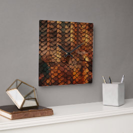 Reloj Cuadrado Moda deslizante