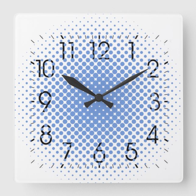 Reloj Cuadrado Modern (Anverso)