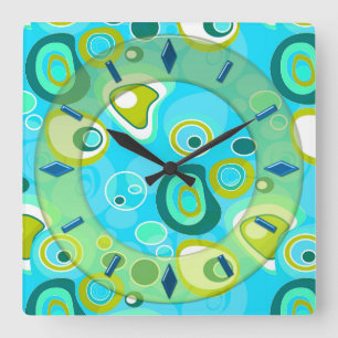 Reloj Cuadrado Modern wall clock design .