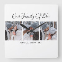 Moderna Nuestra Familia De Tres Años| Foto