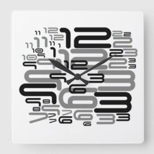 Reloj Cuadrado Moderno