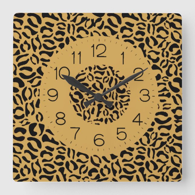 Reloj Cuadrado Moderno (Anverso)