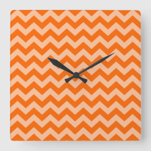 Reloj Cuadrado Molestias Tangerinas Marroquíes Chevrons