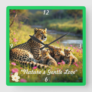 Reloj Cuadrado "Momento familiar de Chita"