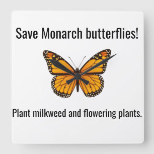 Reloj Cuadrado Monarch Square Wall Clock