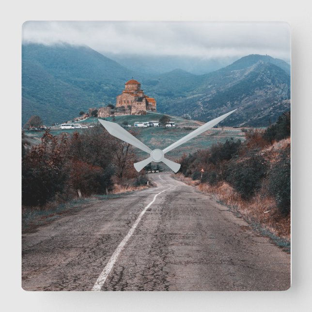 Reloj Cuadrado Monasterio de Jvari Georgia (Anverso)